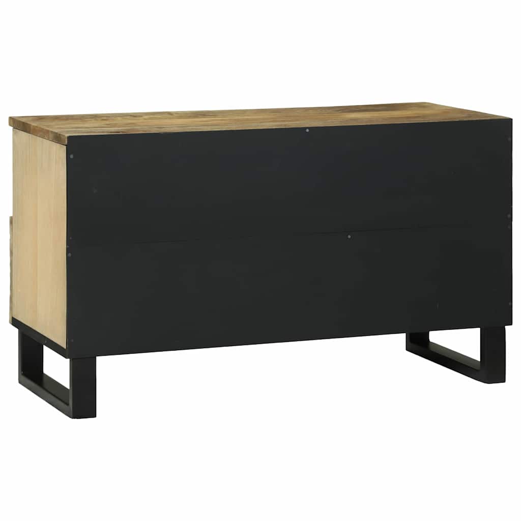 vidaXL Cabinet de depozitare media cu sertar cu raft Maro 80 x 33.5 x 46 cm vidaXL Cabinet de depozitare media cu sertar cu raft Maro 80 x 33.5 x 46 cm