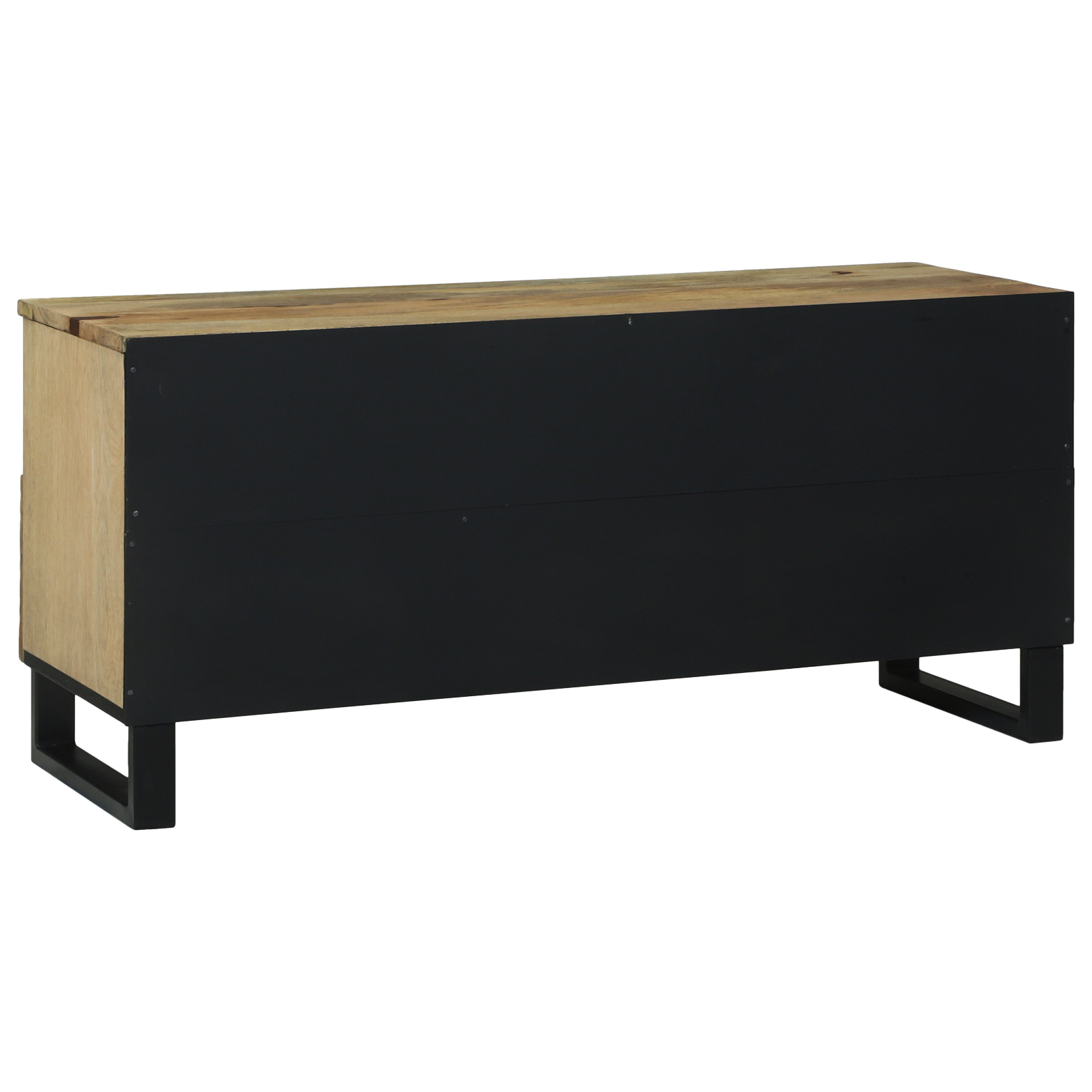 vidaXL Dulap TV , 100x33.5x46 cm, din lemn solid de mango