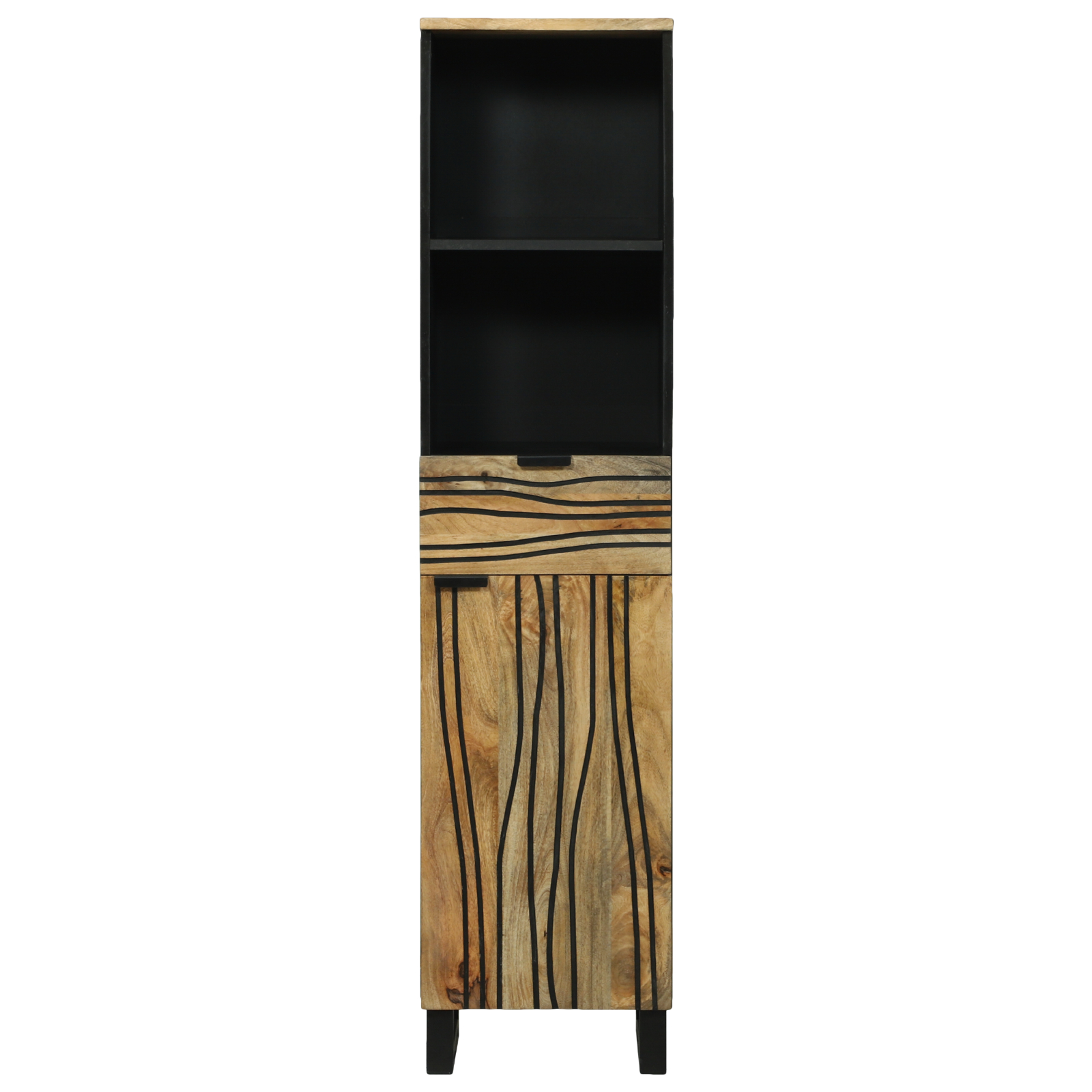 vidaXL Dulap de Baie 38x33.5x160 cm din Lemn de Mango vidaXL Dulap de Baie 38x33.5x160 cm din Lemn de Mango
