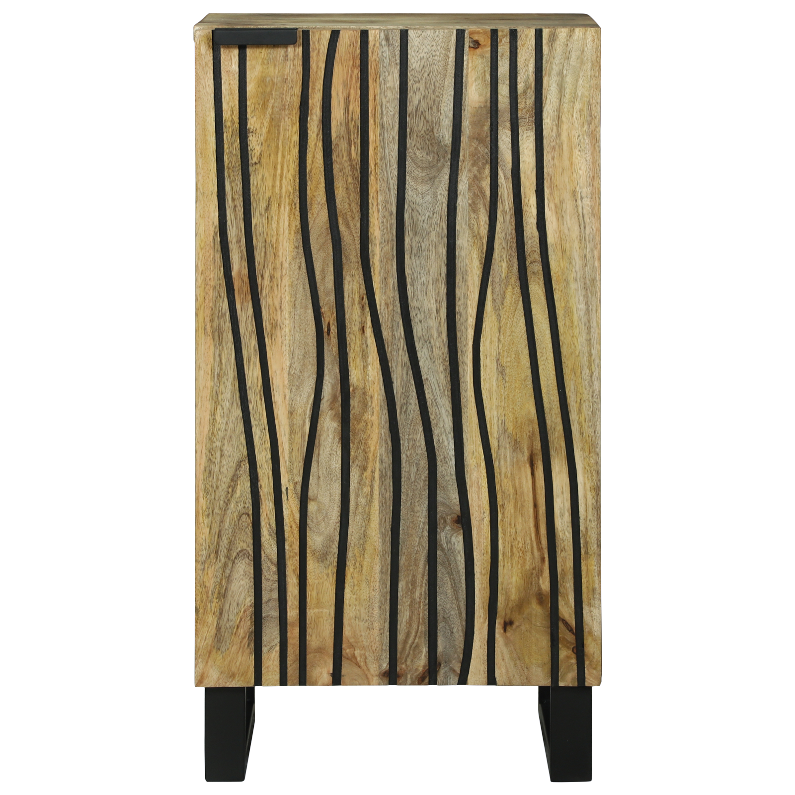 vidaXL Sideboard - 40 x 33.5 x 75 cm - Lemn masiv de mango