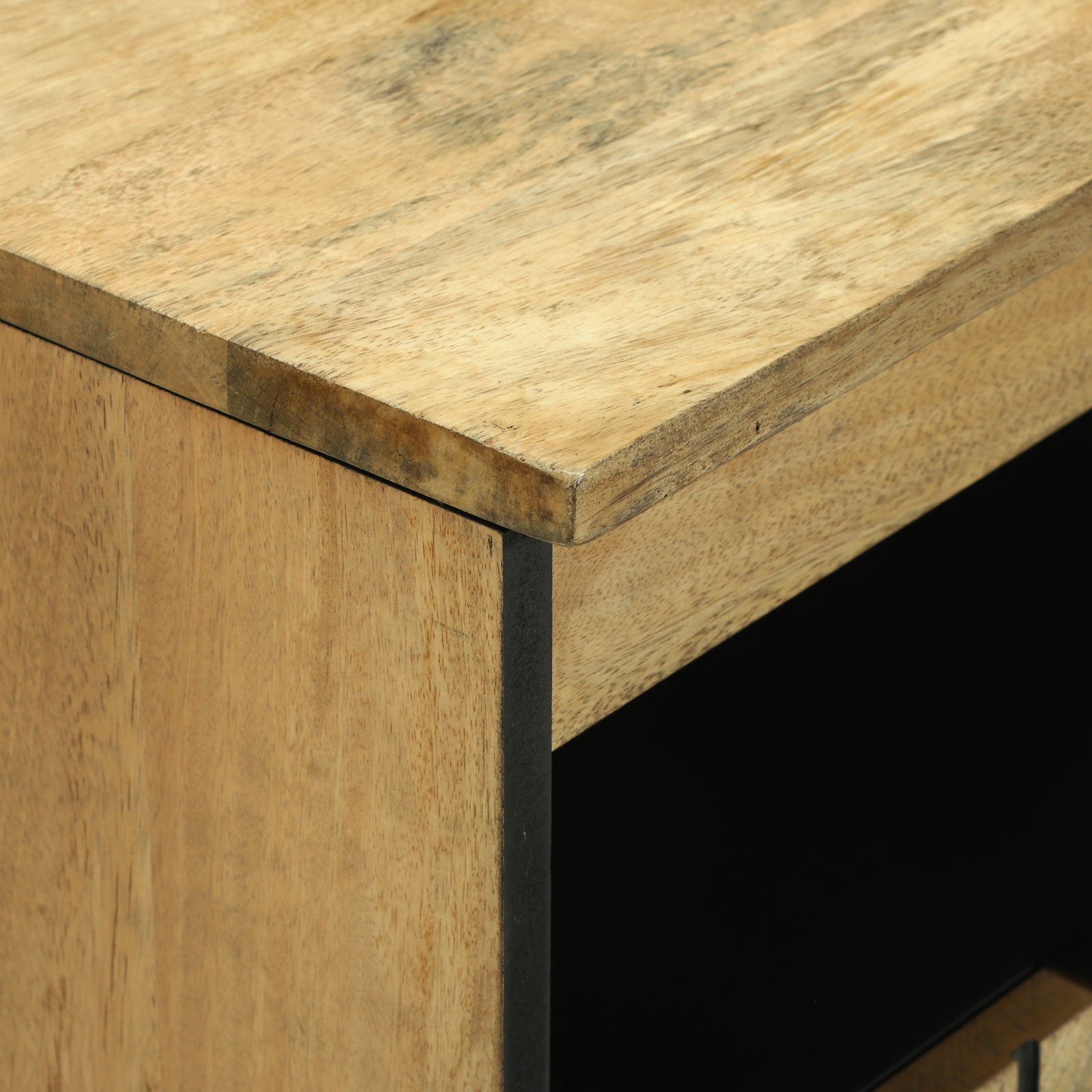 vidaXL Dulap 60x33.5x75 cm - Lemn masiv de mango vidaXL Dulap 60x33.5x75 cm - Lemn masiv de mango