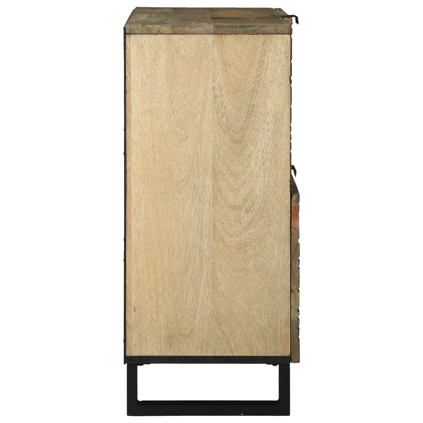 vidaXL Bufet – 80x33.5x75 cm, din lemn solid de mango vidaXL Bufet – 80x33.5x75 cm, din lemn solid de mango