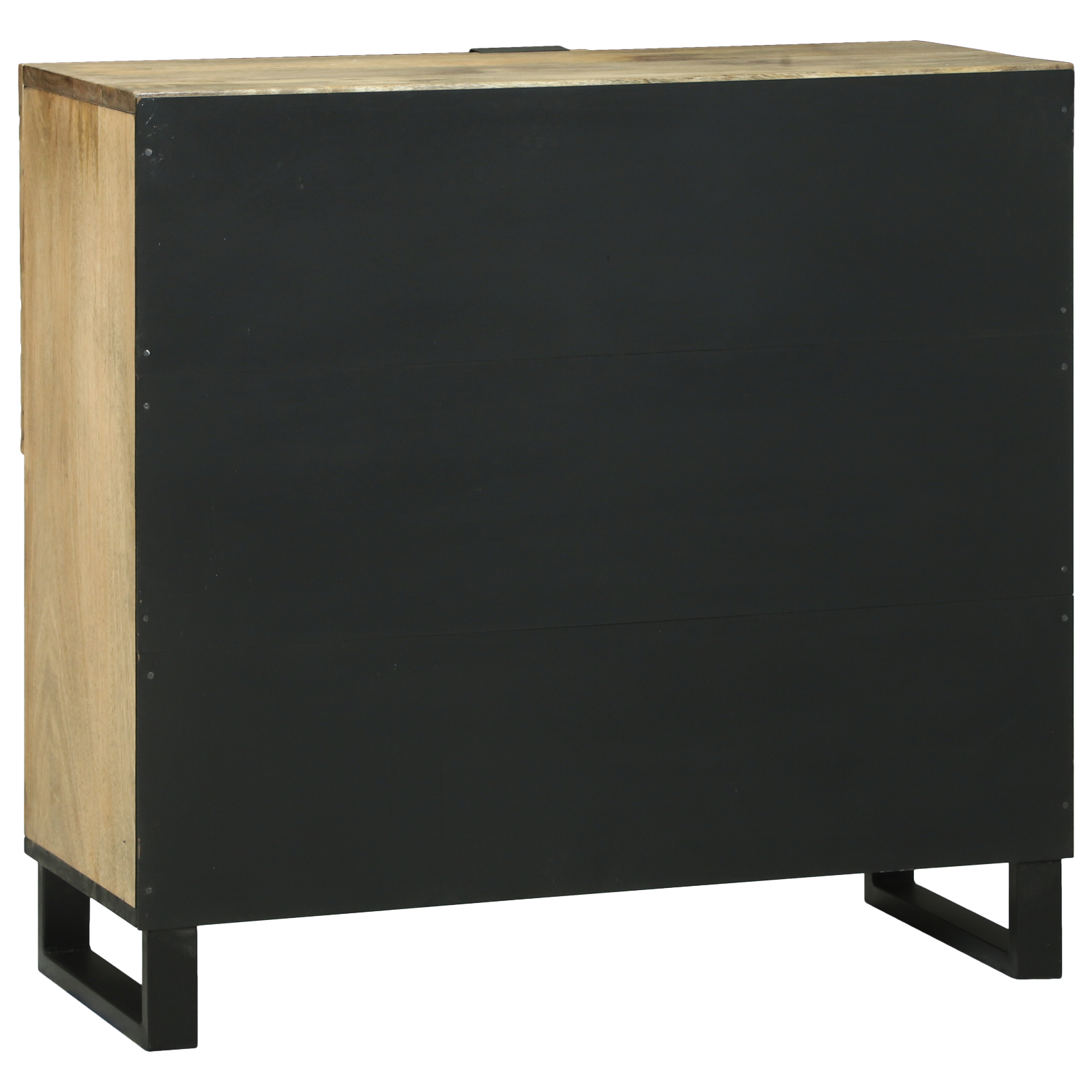 vidaXL Bufet – 80x33.5x75 cm, din lemn solid de mango vidaXL Bufet – 80x33.5x75 cm, din lemn solid de mango