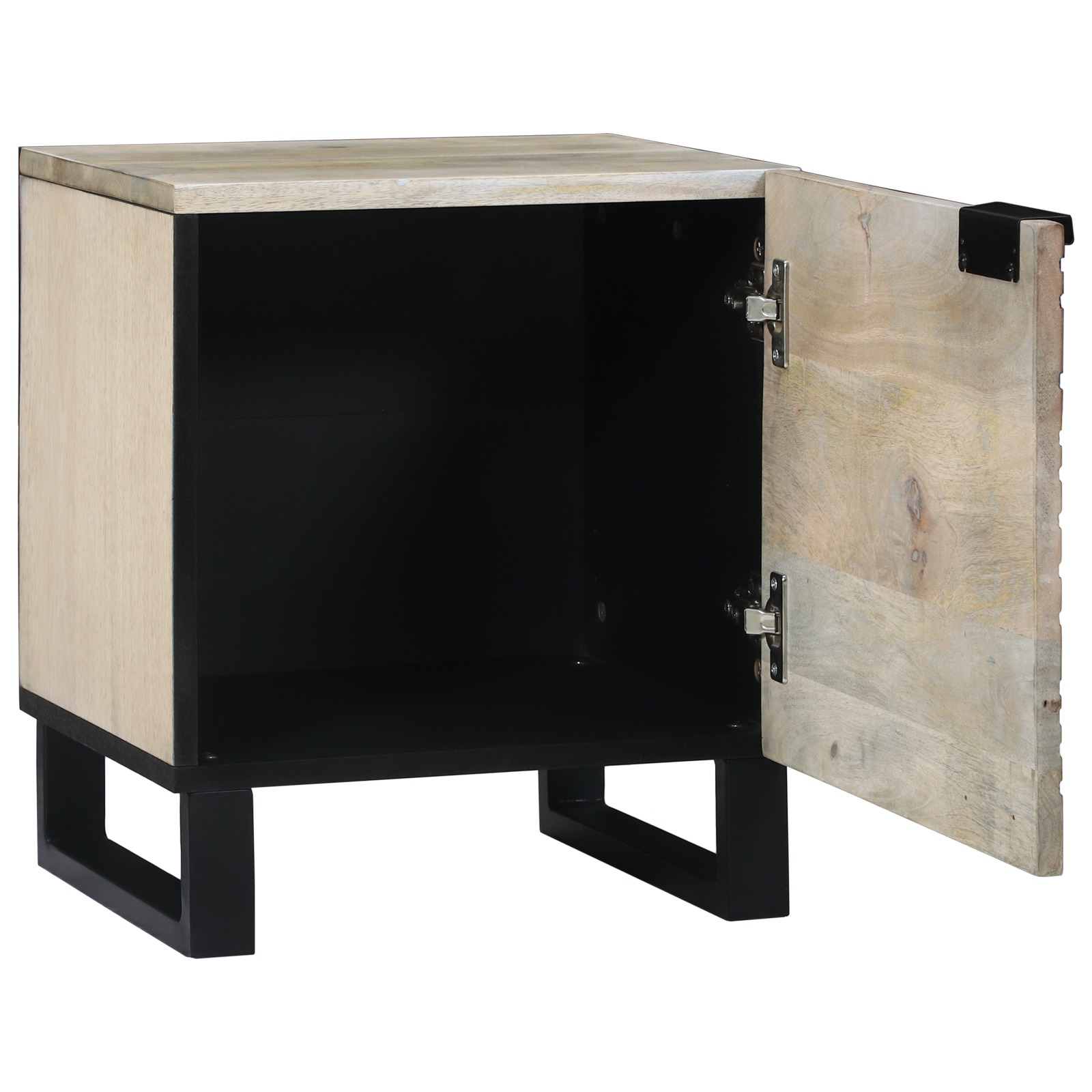 vidaXL Mese de noptieră 2 pcs natural 40 x 33.5 x 46 cm vidaXL Mese de noptieră 2 pcs natural 40 x 33.5 x 46 cm