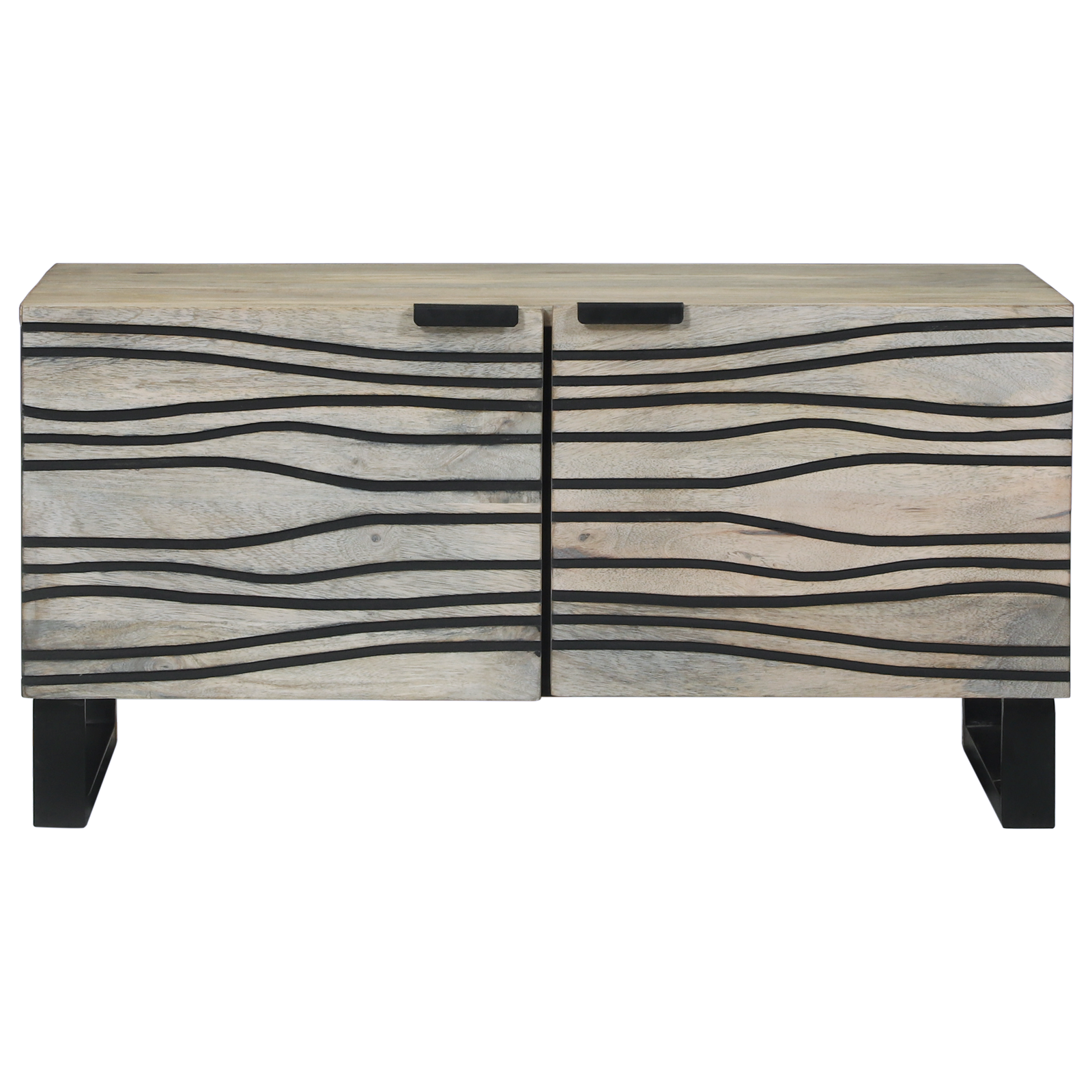 vidaXL Masă de cafea Alb, Negru 80 x 50 x 40 cm Lemn masiv de mango vidaXL Masă de cafea Alb, Negru 80 x 50 x 40 cm Lemn masiv de mango