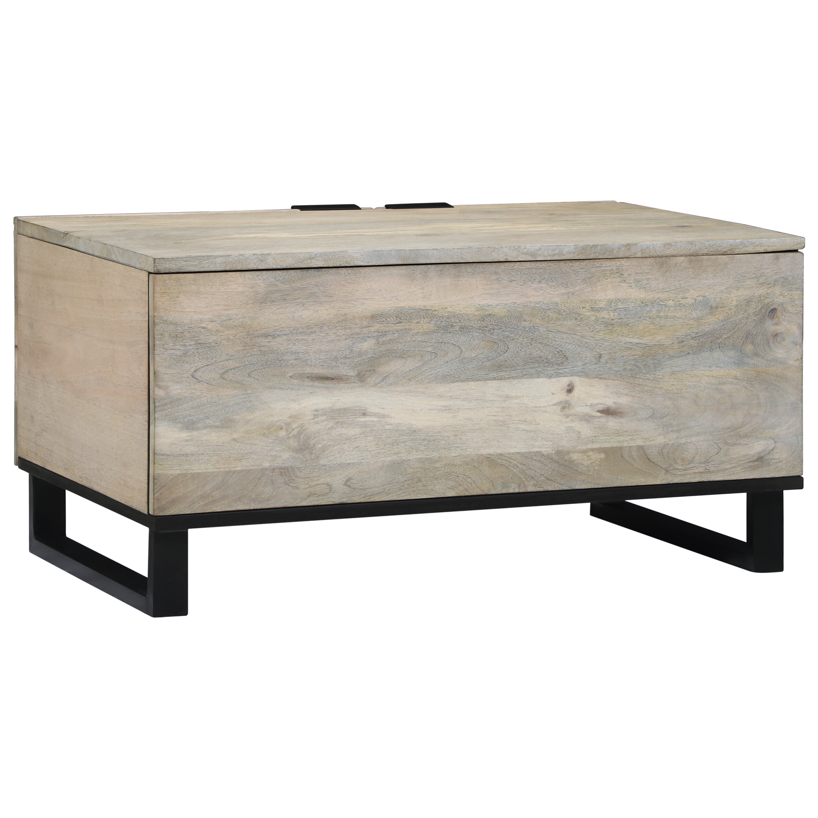 vidaXL Masă de cafea Alb, Negru 80 x 50 x 40 cm Lemn masiv de mango vidaXL Masă de cafea Alb, Negru 80 x 50 x 40 cm Lemn masiv de mango