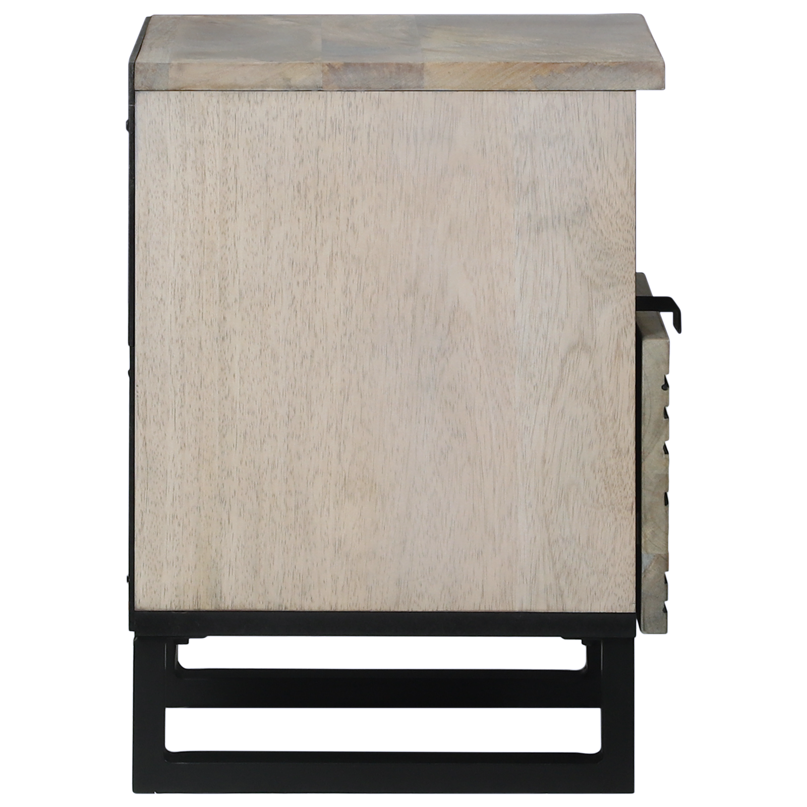 vidaXL Dulap de noapte cu sertar Alb și negru 40 x 33 x 46 cm vidaXL Dulap de noapte cu sertar Alb și negru 40 x 33 x 46 cm