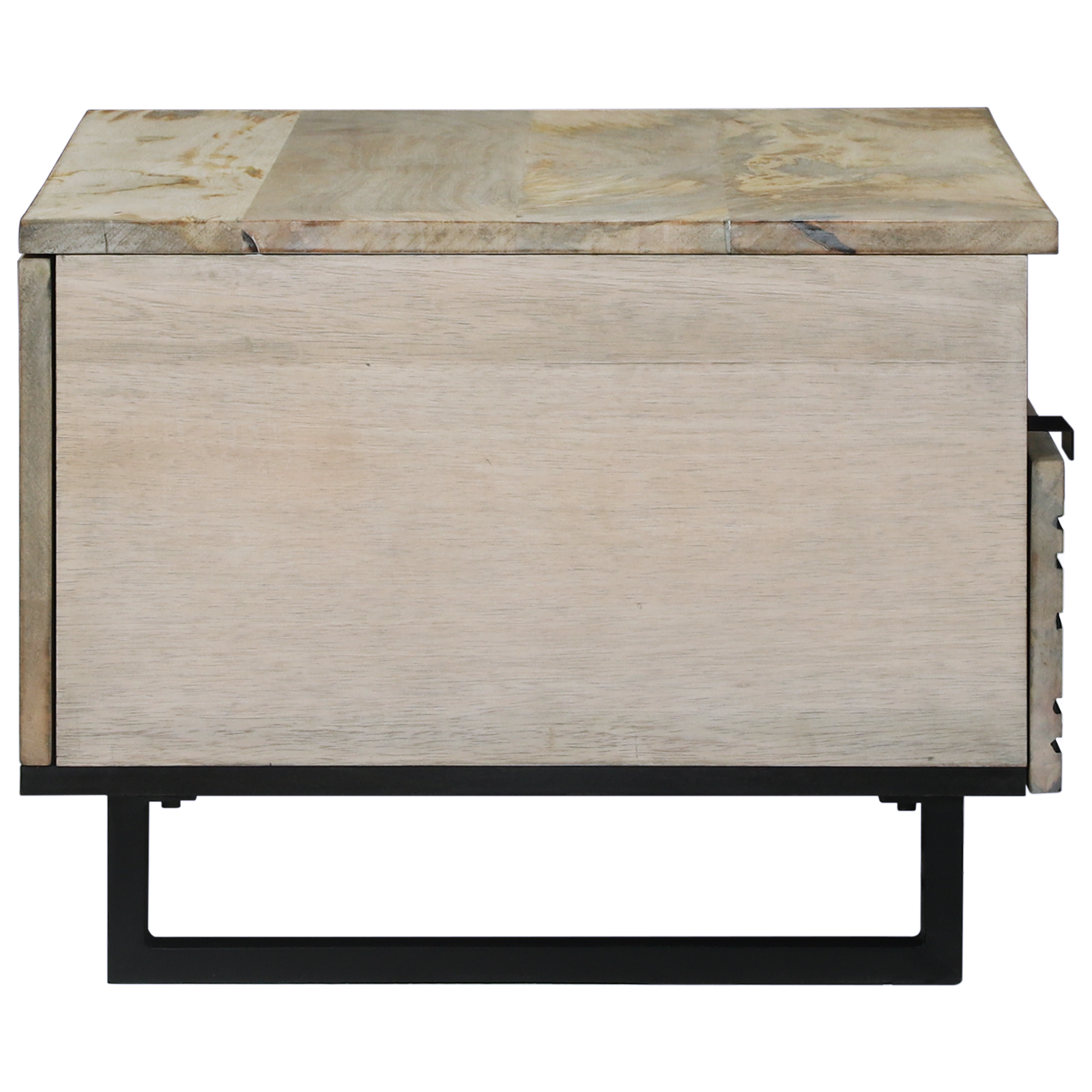 vidaXL Masă de cafea cu sertar cu depozitare Alb, Negru 80 x 50 x 40 cm vidaXL Masă de cafea cu sertar cu depozitare Alb, Negru 80 x 50 x 40 cm