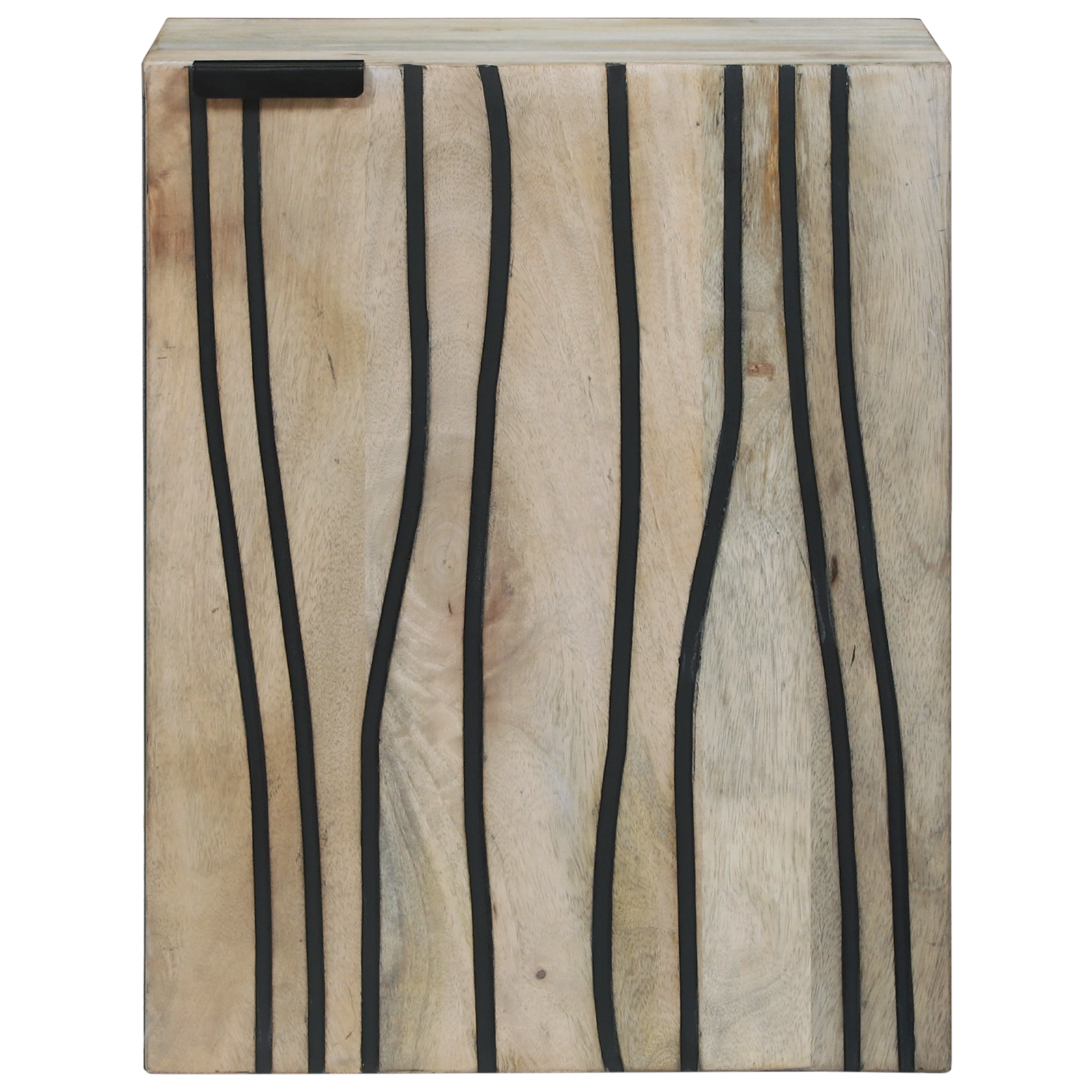 vidaXL Dulap de chiuvetă cu raft Maro și negru 38 x 33.5 x 48 cm vidaXL Dulap de chiuvetă cu raft Maro și negru 38 x 33.5 x 48 cm