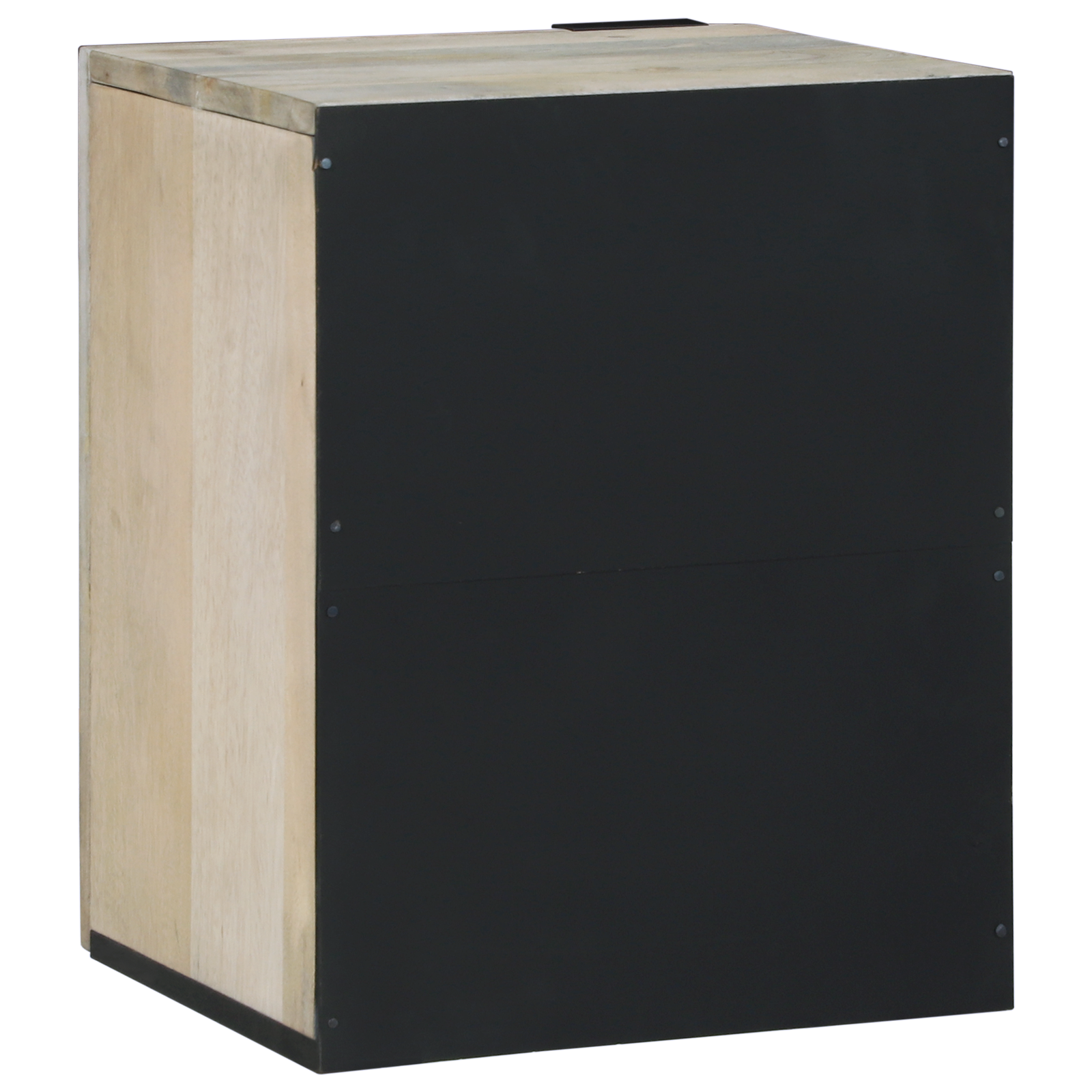 vidaXL Dulap de chiuvetă cu raft Maro și negru 38 x 33.5 x 48 cm vidaXL Dulap de chiuvetă cu raft Maro și negru 38 x 33.5 x 48 cm