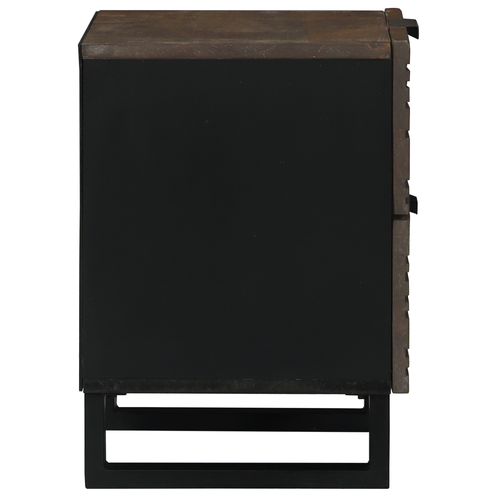 vidaXL Dulap de noapte cu sertar 2 pcs castan 40 x 33 x 46 cm vidaXL Dulap de noapte cu sertar 2 pcs castan 40 x 33 x 46 cm