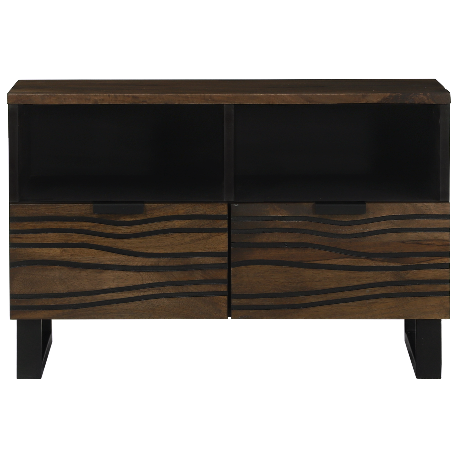vidaXL Dulap TV cu sertar Maro 70 x 33 x 46 cm Lemn masiv de mango vidaXL Dulap TV cu sertar Maro 70 x 33 x 46 cm Lemn masiv de mango