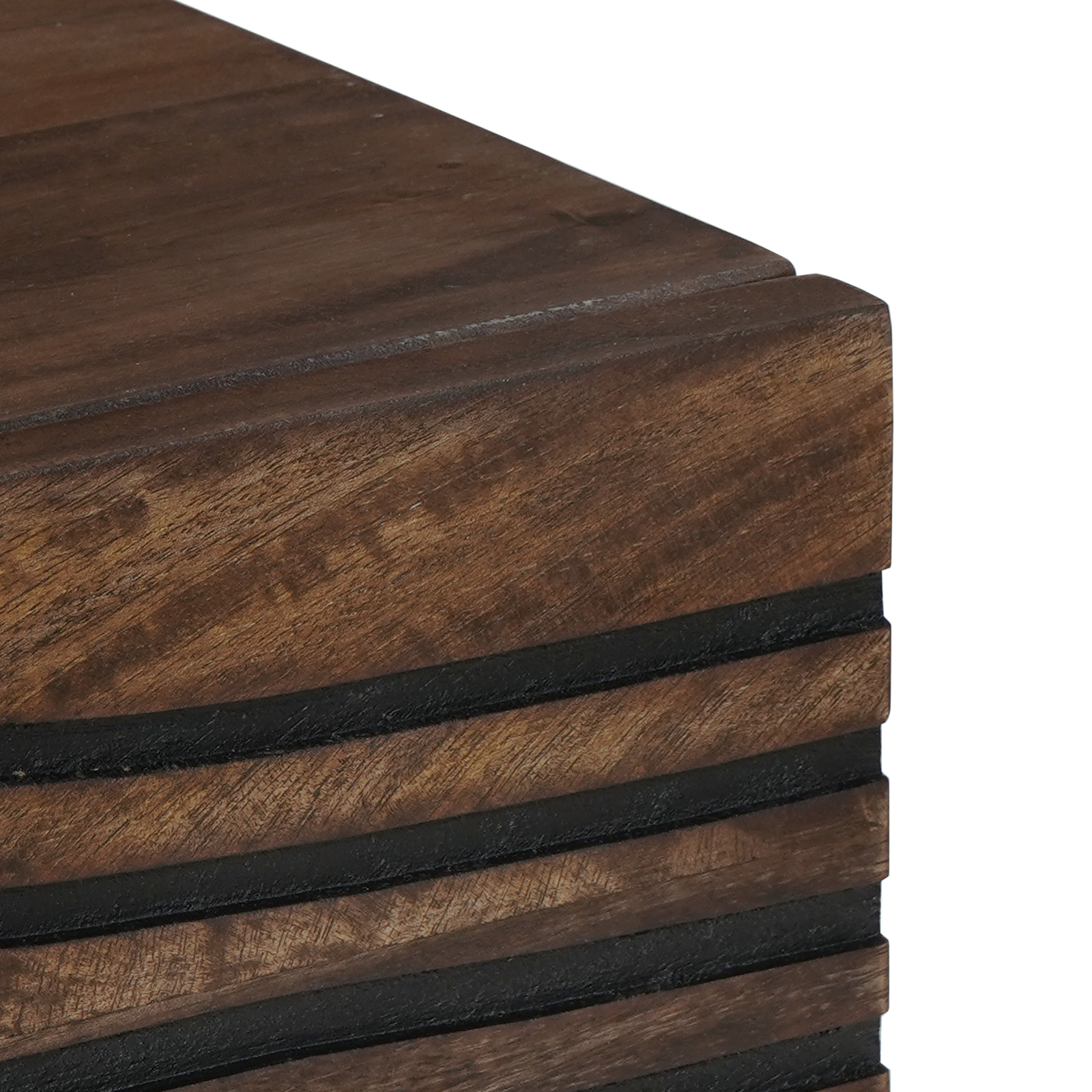 vidaXL Masa de cafea 80 x 50 x 40 cm - Lemn masiv de mango și placaj