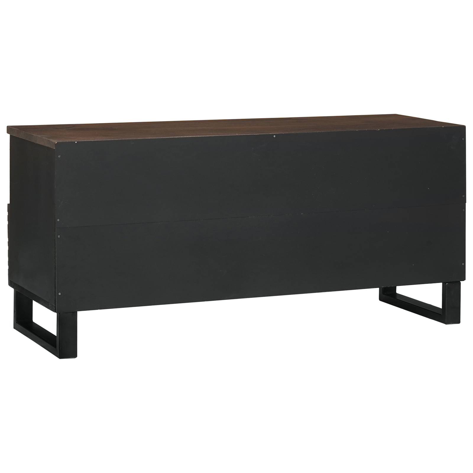 vidaXL Dulap TV 100x33.5x46 cm din lemn masiv și prelucrat