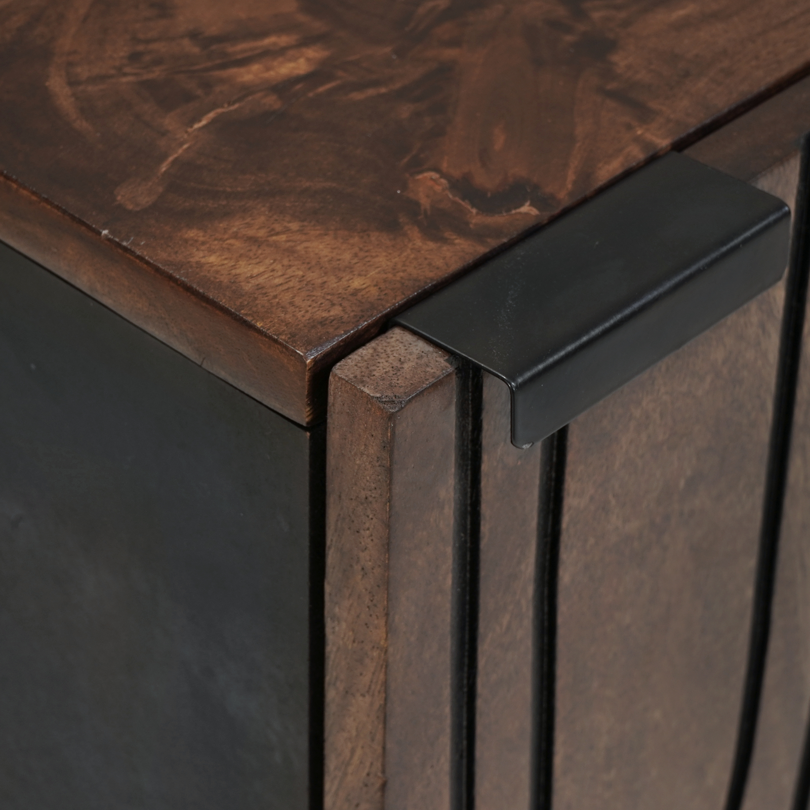 vidaXL Dulap pentru Chiuveta de Baie cu raft castan 38 x 33,5 x 48 cm