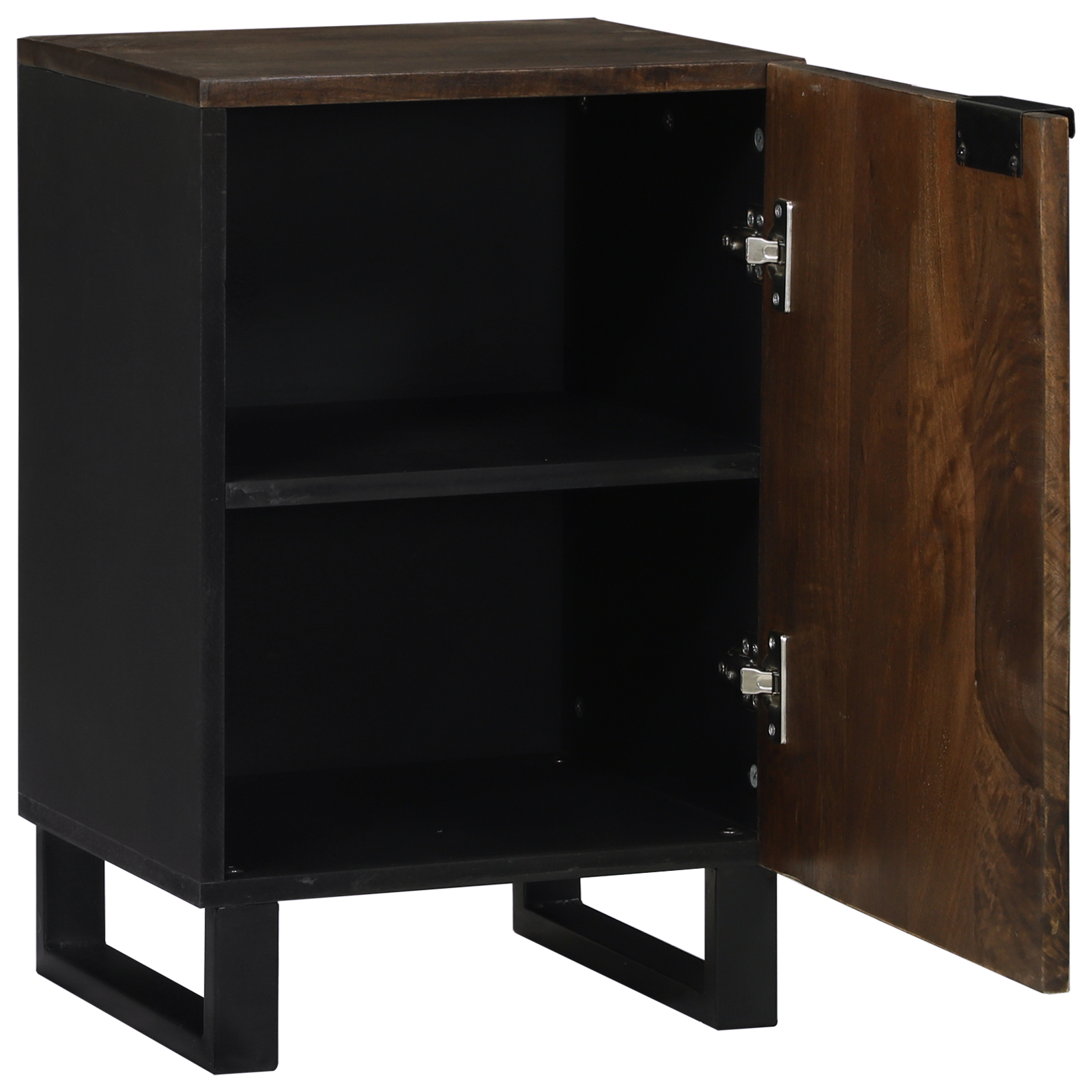 vidaXL Cabinet de baie 38x33.5x58 cm din lemn de mango masiv vidaXL Cabinet de baie 38x33.5x58 cm din lemn de mango masiv