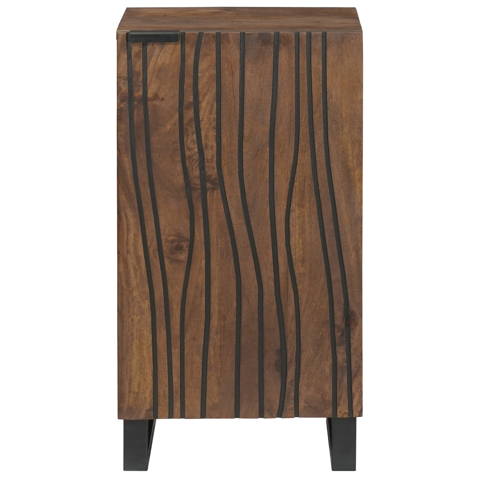 vidaXL Sideboard 40 x 33.5 x 75 cm - Fabricat din lemn masiv de mango.