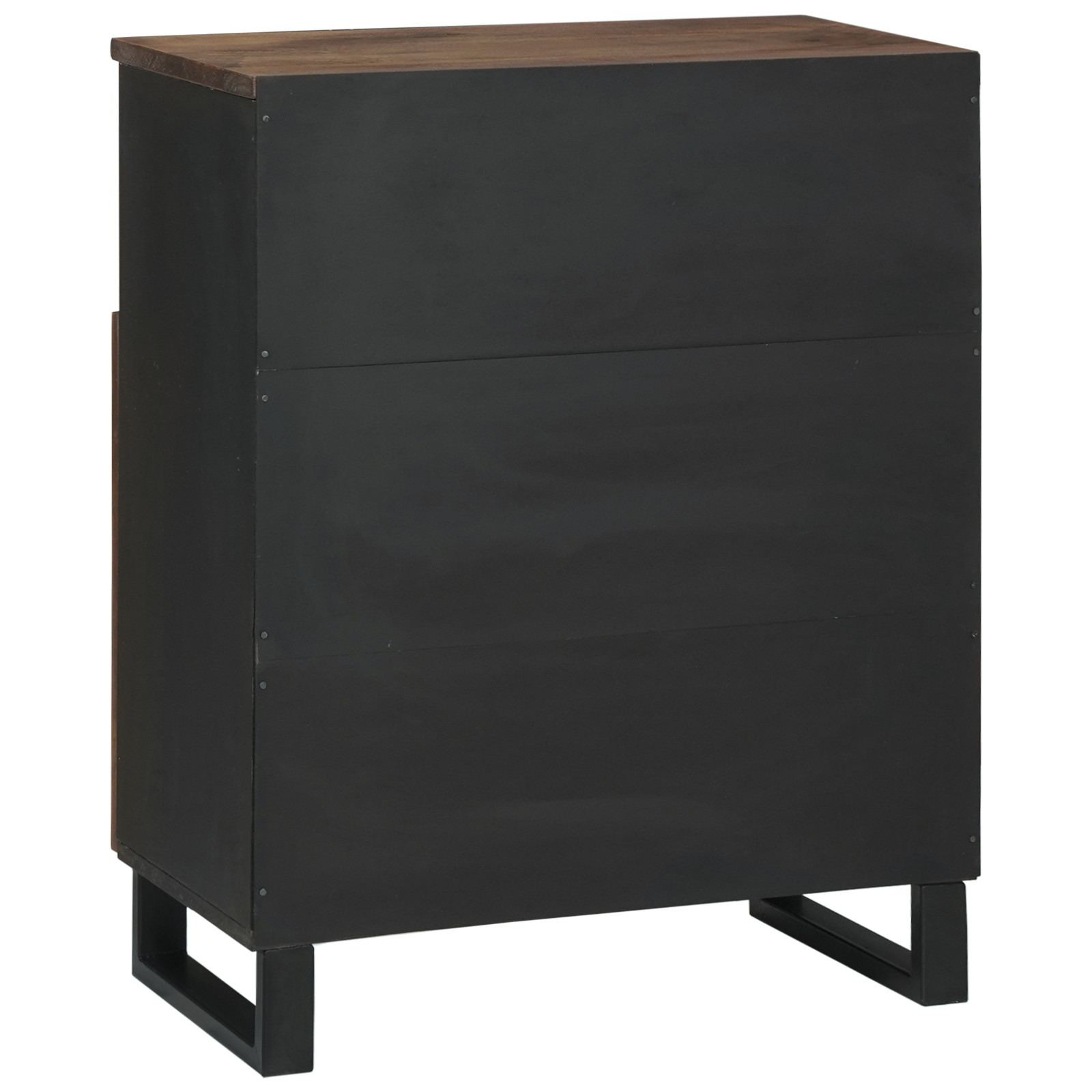 vidaXL Bufet 60 x 33.5 x 75 cm din lemn masiv și lemn prelucrat vidaXL Bufet 60 x 33.5 x 75 cm din lemn masiv și lemn prelucrat