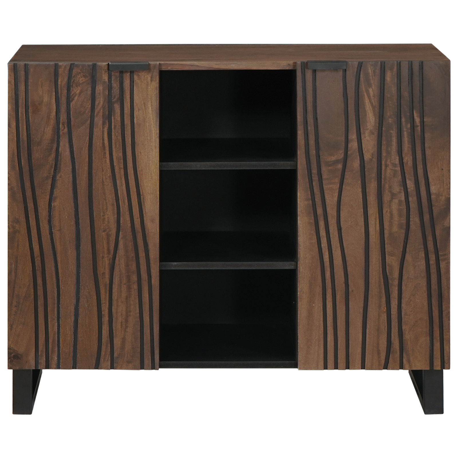 vidaXL Dulap din lemn de mango 90x33.5x75 cm vidaXL Dulap din lemn de mango 90x33.5x75 cm