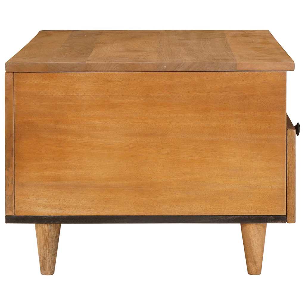 vidaXL Masă de cafea Maro deschis 80 x 54 x 40 cm Lemn masiv de acacia