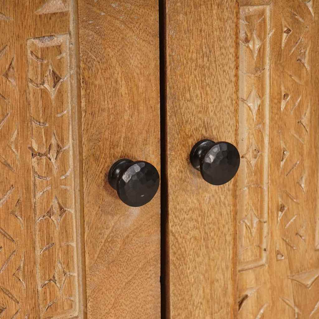 vidaXL Dulap de Baie Pe perete cu ușă Maro deschis 62 x 33 x 58 cm