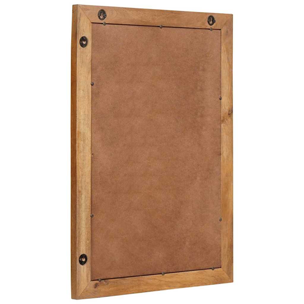 vidaXL Oglindă pentru baie cu oglindă Maro deschis 70 x 50 x 2,5 cm