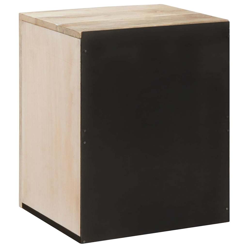 vidaXL Dulap de Baie cu depozitare Alb 38 x 33 x 48 cm Lemn compozit