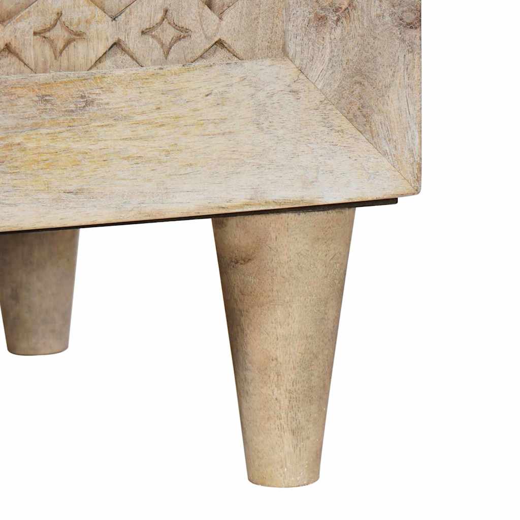 vidaXL Bufet Alb 33.5 x 80 x 75 cm