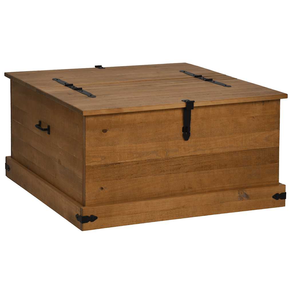 vidaXL Cufă de depozitare HALDEN 91x91x47 cm din lemn masiv de pin vidaXL Cufă de depozitare HALDEN 91x91x47 cm din lemn masiv de pin