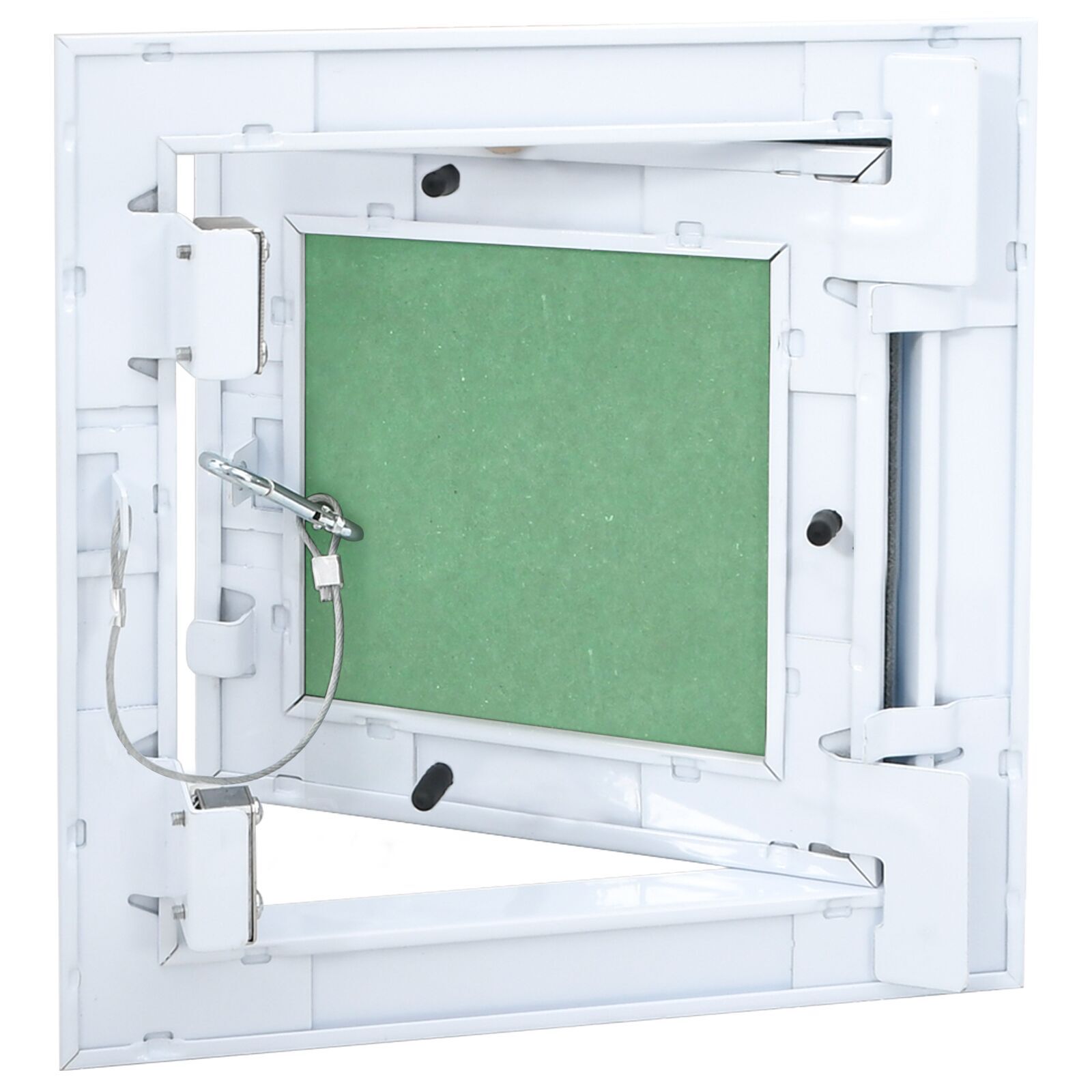 vidaXL Panou de acces cu cadru din aluminiu și gips-carton, 150x150 mm vidaXL Panou de acces cu cadru din aluminiu și gips-carton, 150x150 mm
