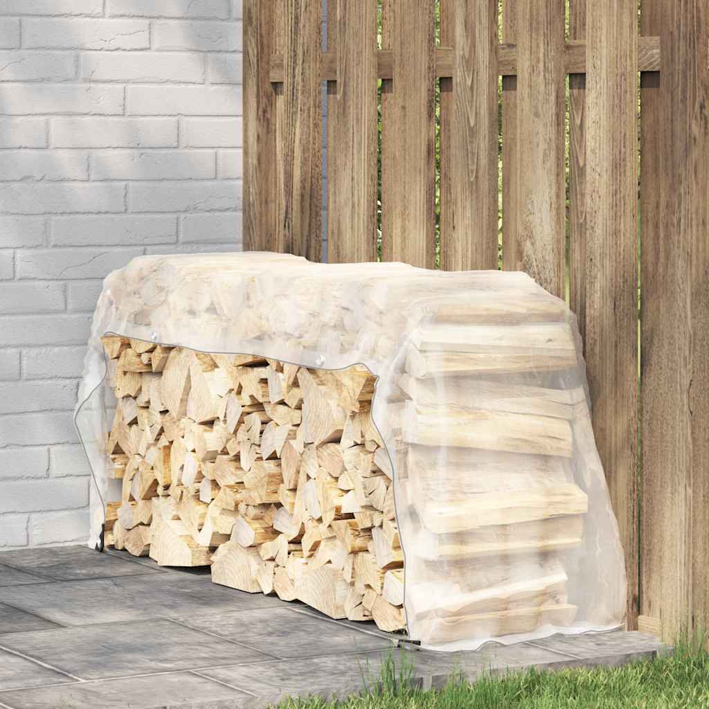 vidaXL Prelata transparenta cu ochiuri 1x3 m polietilena