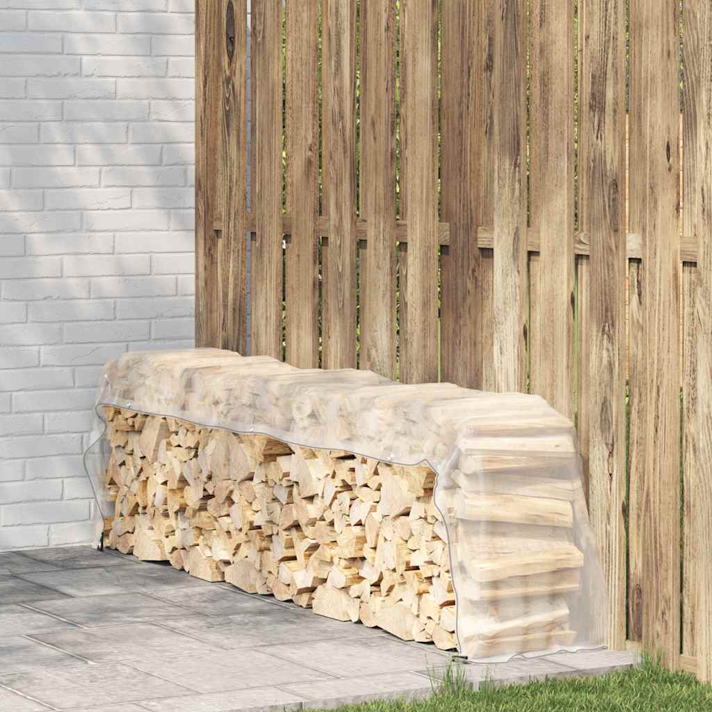 vidaXL Prelata transparenta cu ochiuri 1x4 m polietilena vidaXL Prelata transparenta cu ochiuri 1x4 m polietilena