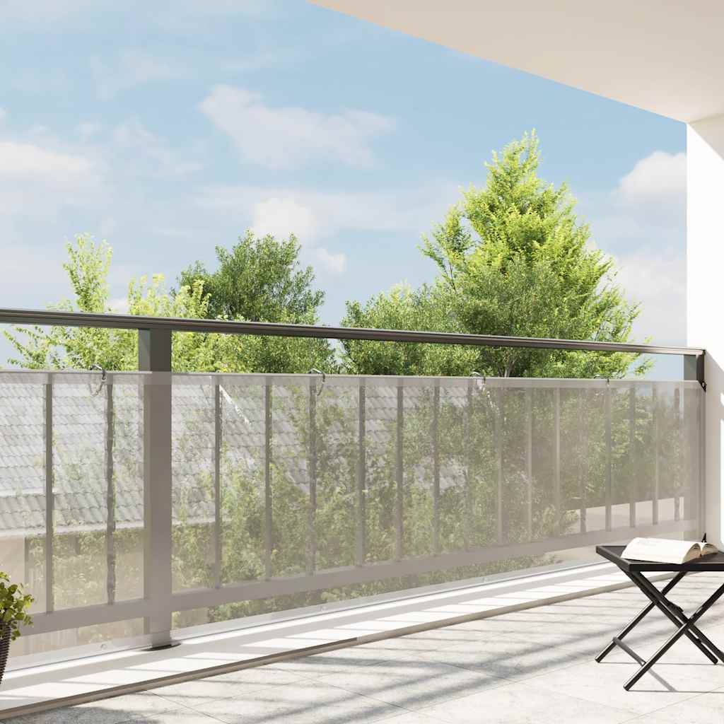 vidaXL Prelata transparenta cu ochiuri 1x8 m polietilena vidaXL Prelata transparenta cu ochiuri 1x8 m polietilena