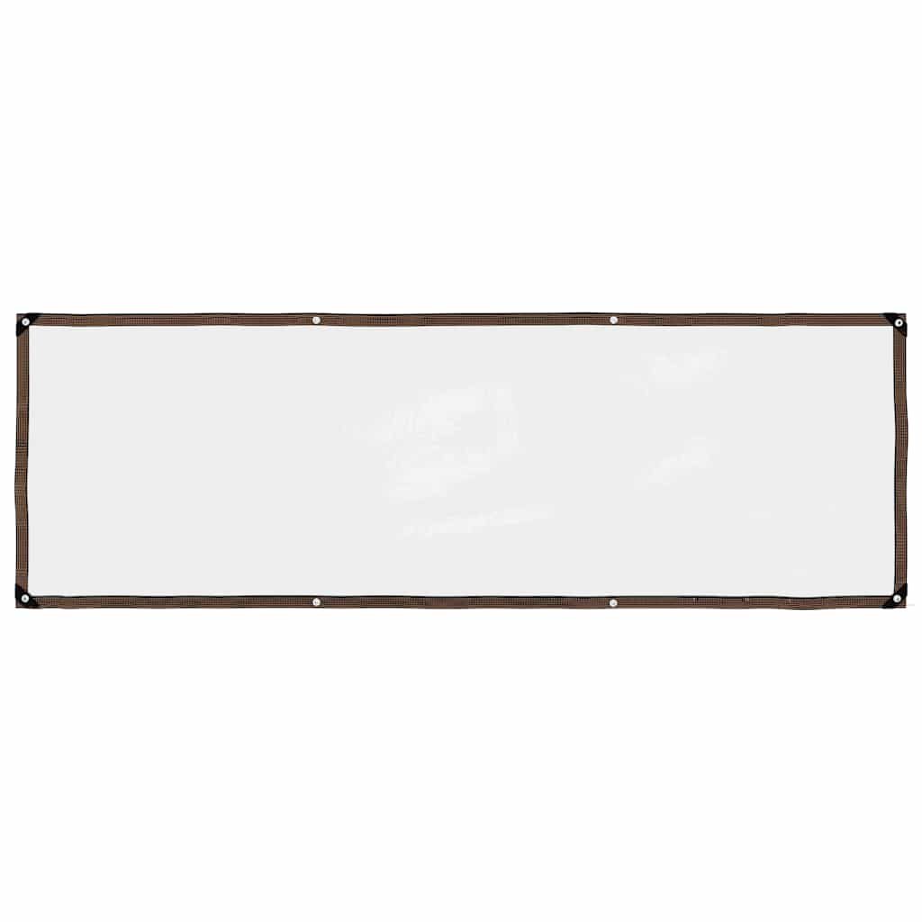 vidaXL Prelata transparenta cu ochiuri 1x3 m polietilena vidaXL Prelata transparenta cu ochiuri 1x3 m polietilena