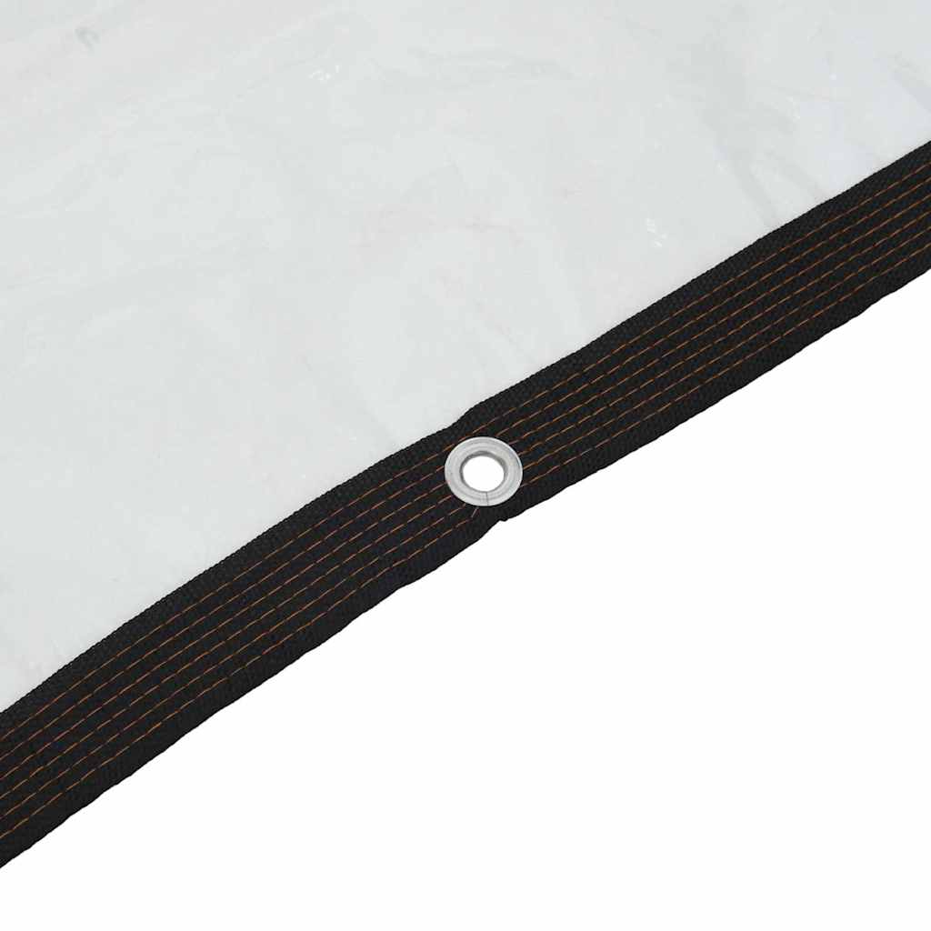 vidaXL Prelata transparenta cu ochiuri 1x10 m polietilena vidaXL Prelata transparenta cu ochiuri 1x10 m polietilena
