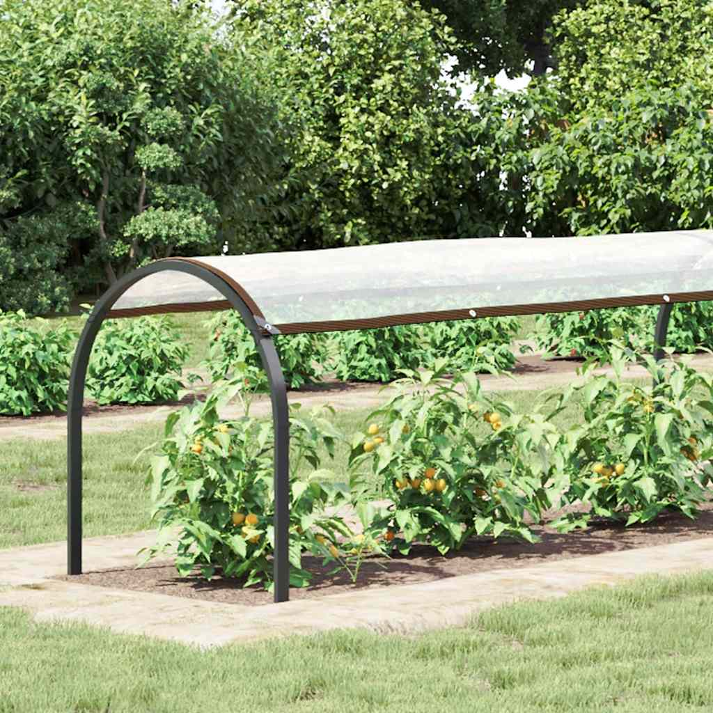 vidaXL Prelata transparenta cu ochiuri 1x12 m polietilena vidaXL Prelata transparenta cu ochiuri 1x12 m polietilena