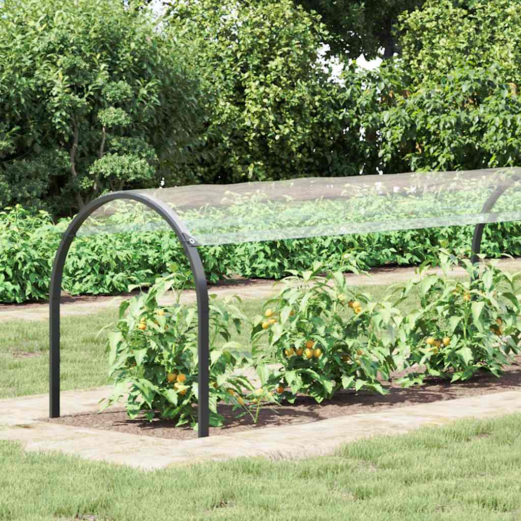 vidaXL Prelata transparenta cu ochiuri 1x12 m PVC vidaXL Prelata transparenta cu ochiuri 1x12 m PVC