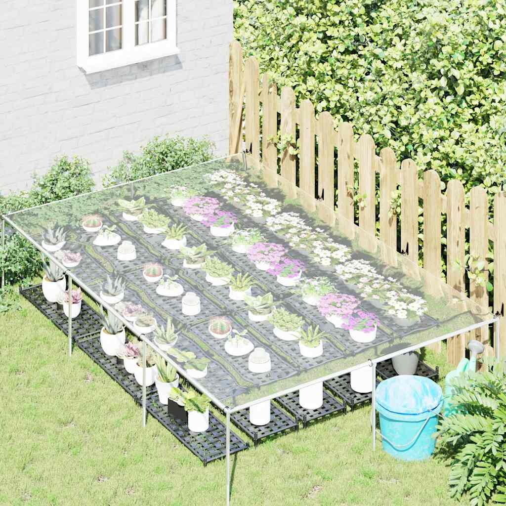 vidaXL Prelata transparenta cu ochiuri 2x3 m PVC vidaXL Prelata transparenta cu ochiuri 2x3 m PVC