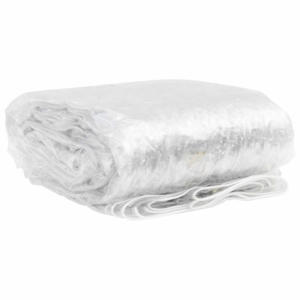 vidaXL Prelata transparenta cu ochiuri 2x10 m PVC vidaXL Prelata transparenta cu ochiuri 2x10 m PVC