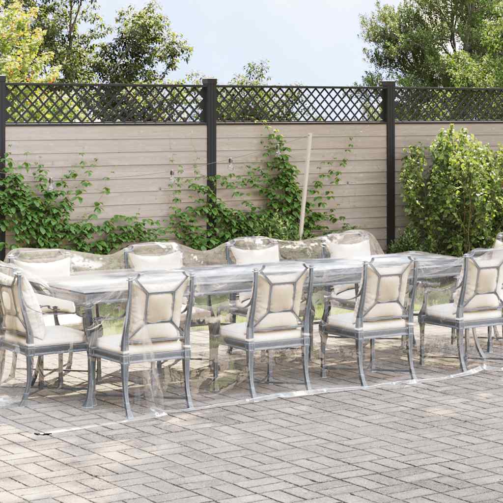 vidaXL Prelata transparenta cu ochiuri 3x10 m PVC vidaXL Prelata transparenta cu ochiuri 3x10 m PVC