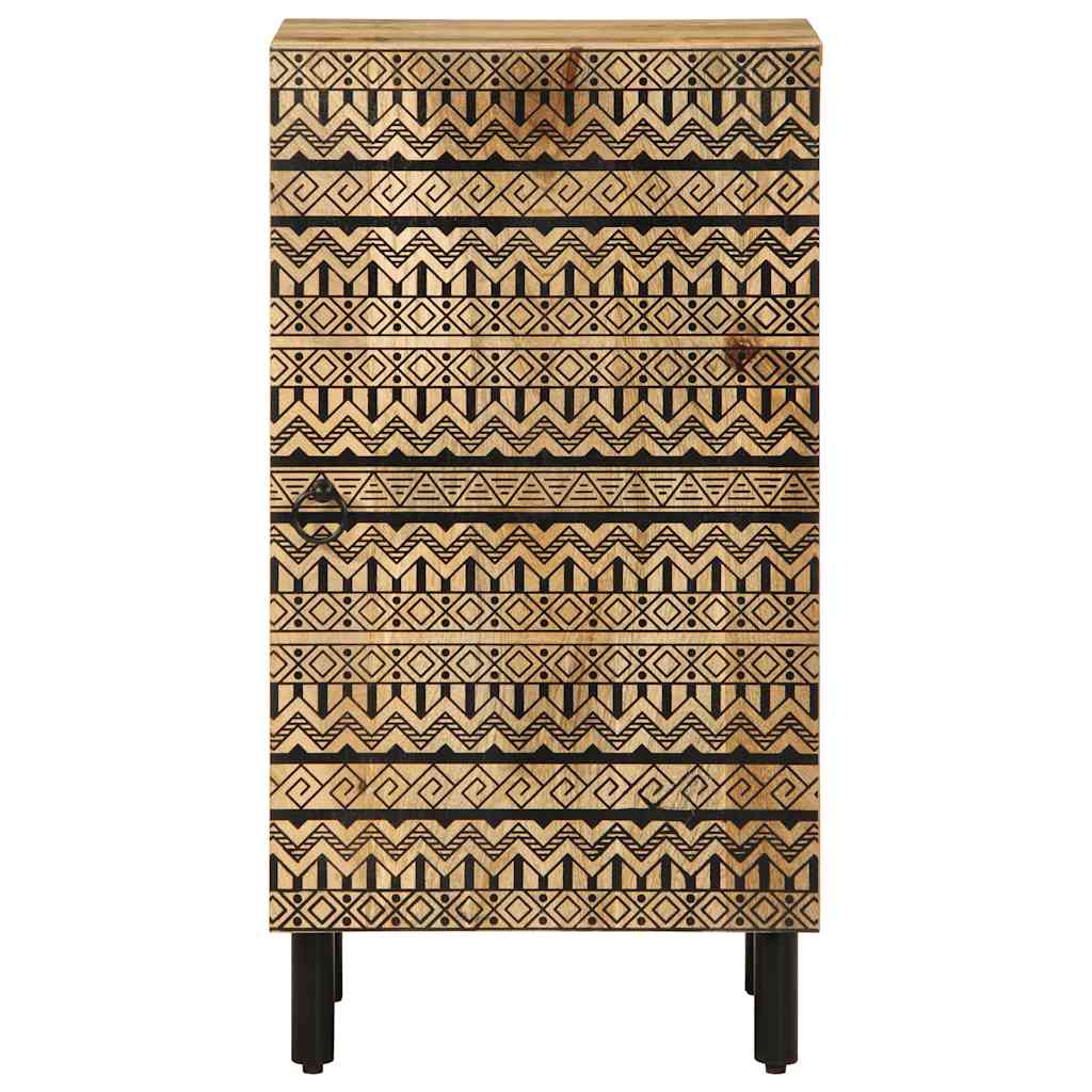 vidaXL Dulap, 40x33,5x75 cm, lemn masiv de mango brut