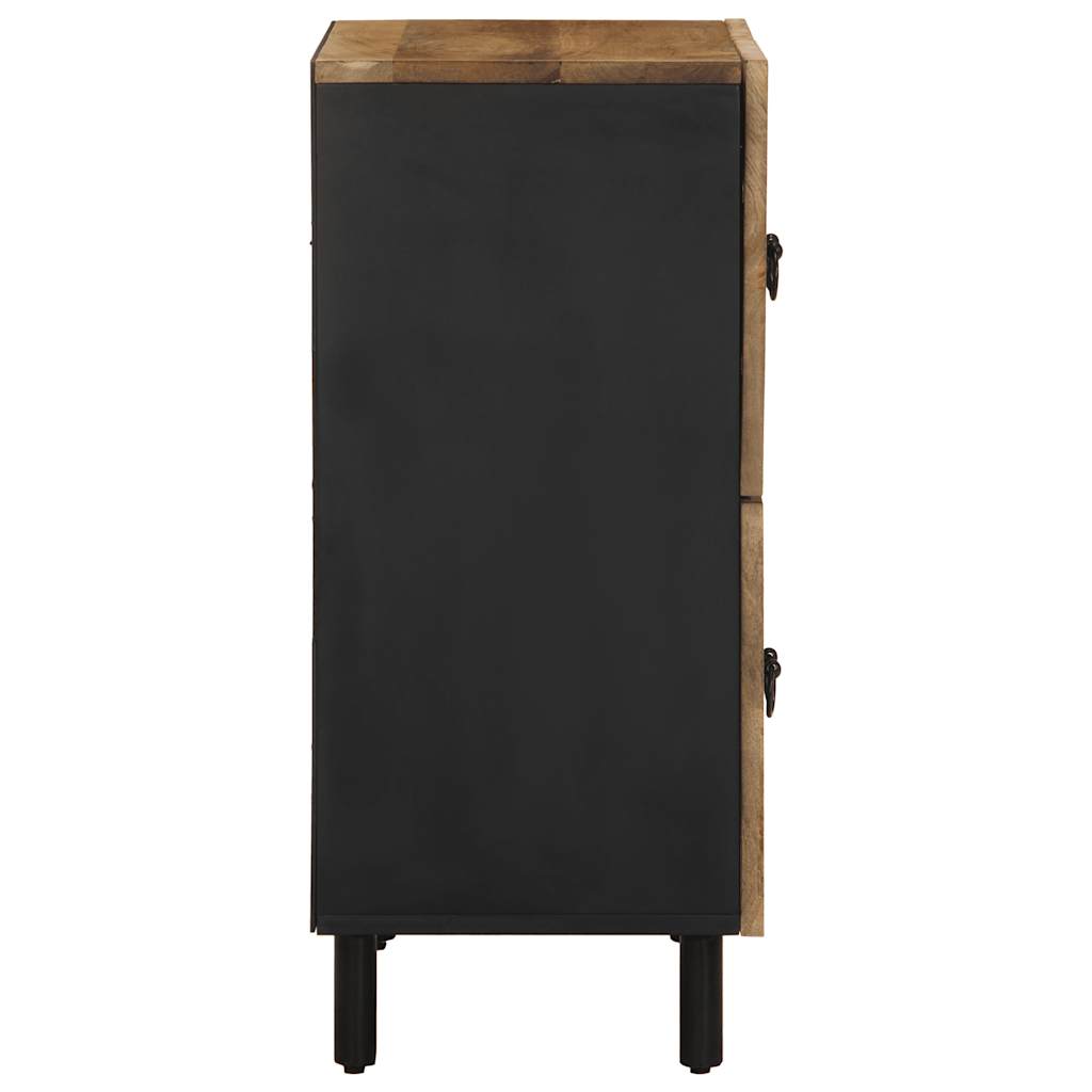 vidaXL Dulap, 60x33,5x75 cm, lemn masiv de mango brut