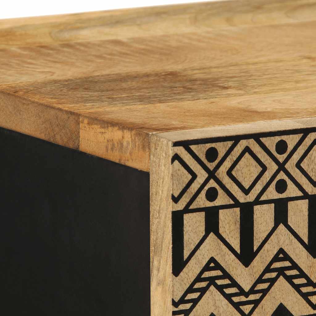 vidaXL Dulap înalt, 40x33,5x110 cm, lemn masiv de mango brut vidaXL Dulap înalt, 40x33,5x110 cm, lemn masiv de mango brut
