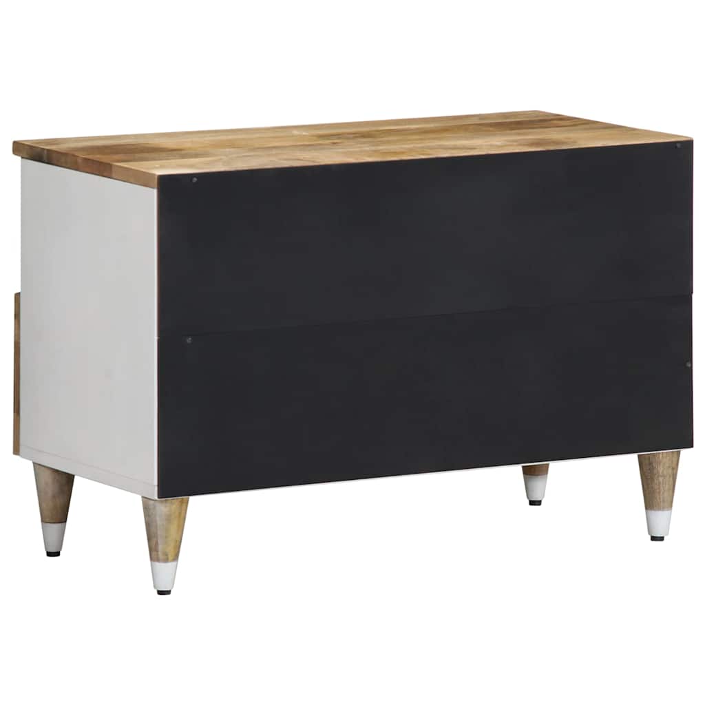 vidaXL Comodă TV, 70x33,5x46 cm, lemn masiv de mango vidaXL Comodă TV, 70x33,5x46 cm, lemn masiv de mango