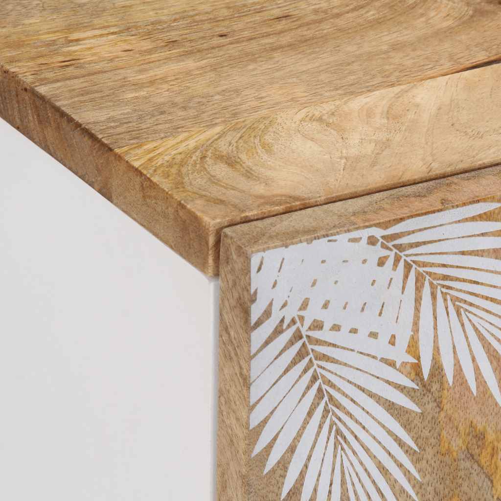 vidaXL Dulap TV 105x33,5x46 cm lemn masiv de mango