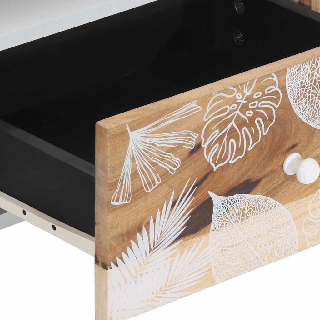 vidaXL Dulap TV 105x33,5x46 cm lemn masiv de mango
