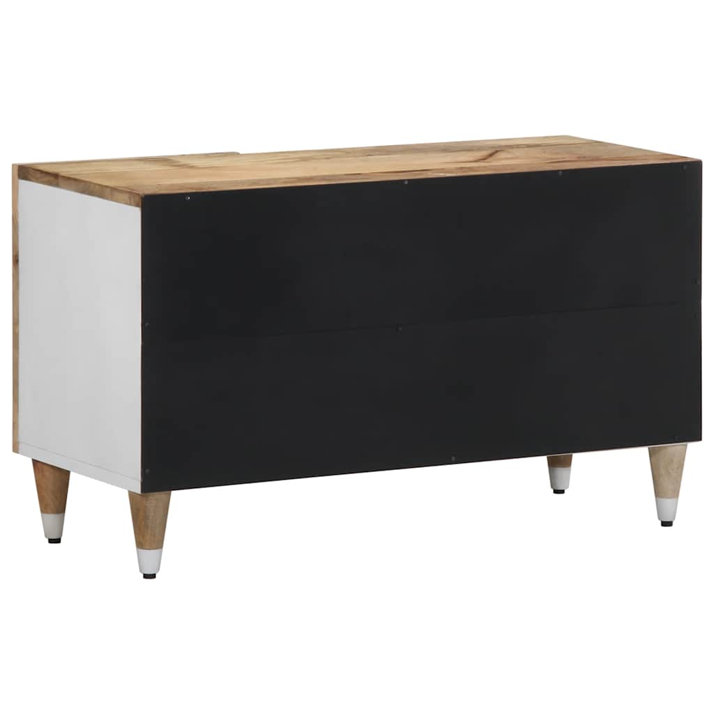 vidaXL Comodă TV, 80x31,5x46 cm, lemn masiv de mango vidaXL Comodă TV, 80x31,5x46 cm, lemn masiv de mango