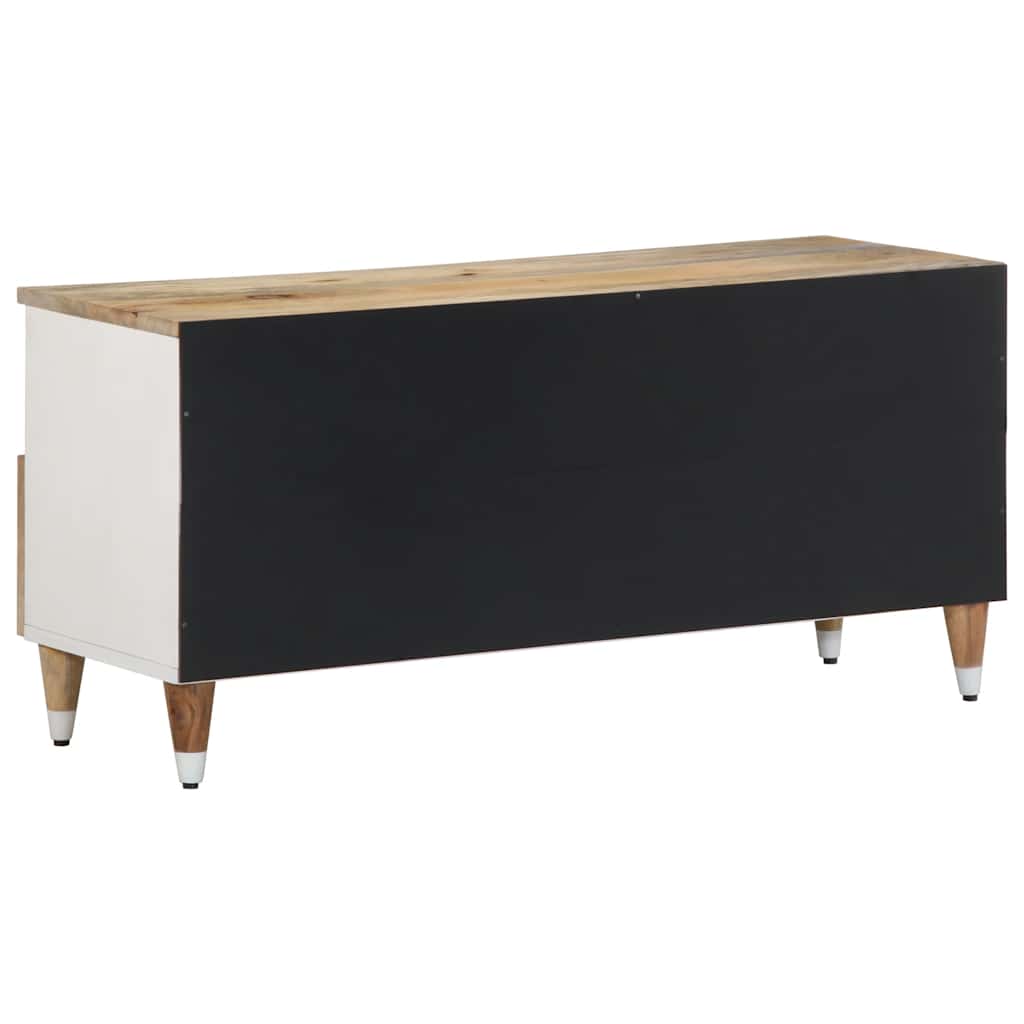 vidaXL Comodă TV, 100x33,5x46 cm, lemn masiv de mango vidaXL Comodă TV, 100x33,5x46 cm, lemn masiv de mango