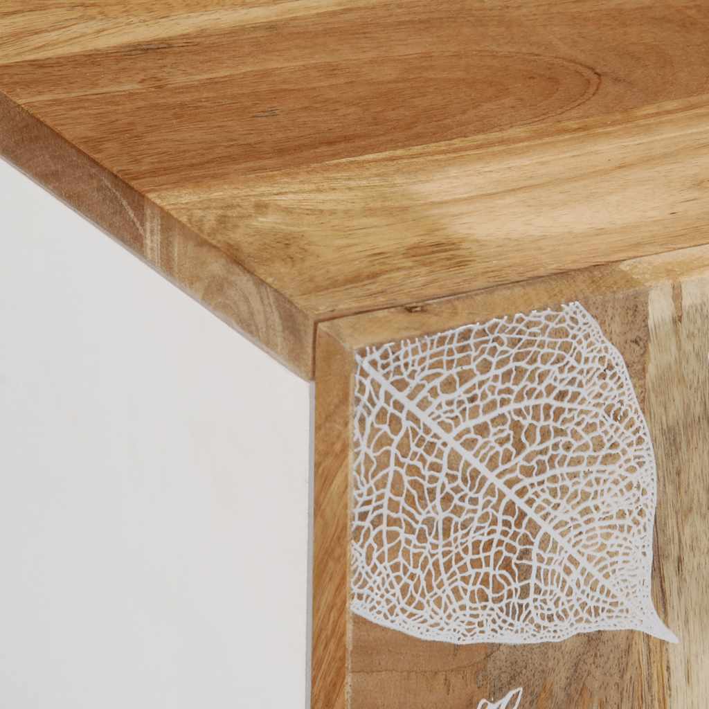 vidaXL Dulap pentru chiuveta de baie, 62x33x58 cm, lemn masiv de mango