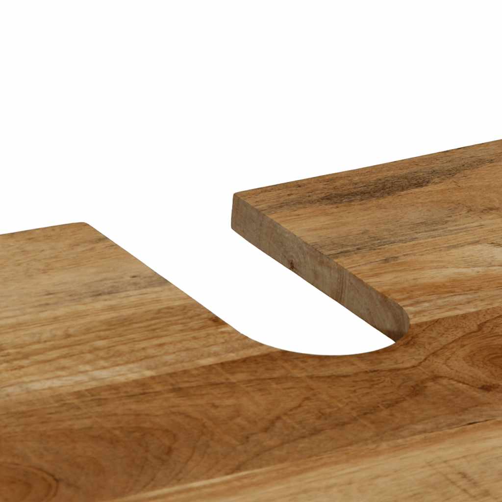 vidaXL Dulap pentru chiuveta de baie, 62x33x58 cm, lemn masiv de mango